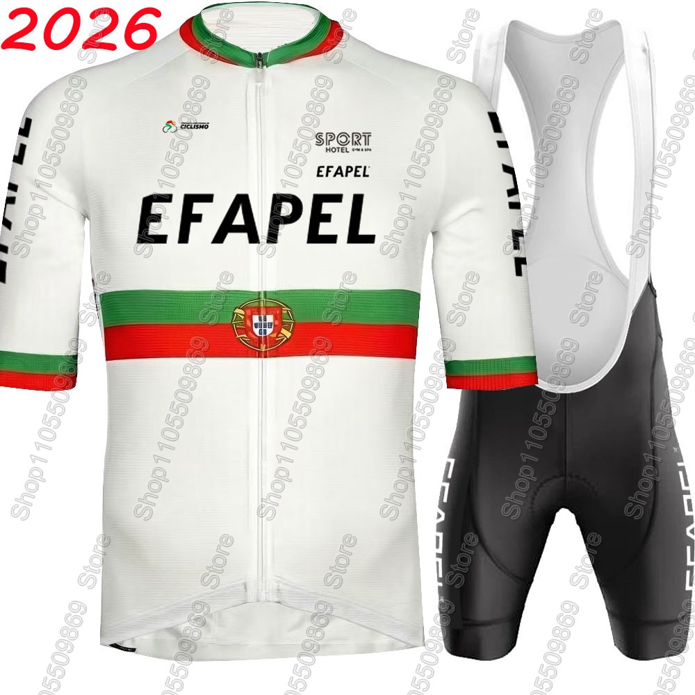Cycling Commuter Clothing - Portugal 2026 Efapel Team Cycling Jersey