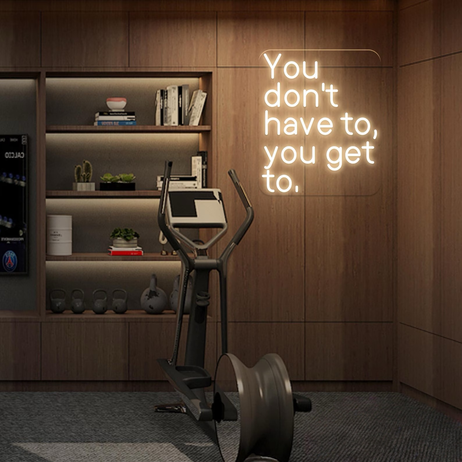 Cycling Quote - You Don't Have To You Get
