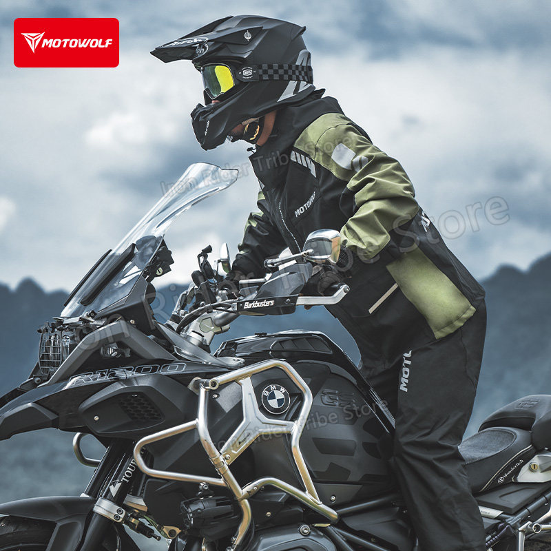 Motowolf Waterproof Reflective - Cycling Commuter Rain Jacket 评论和价格