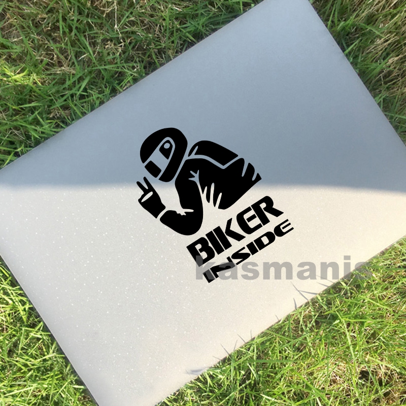 Biker Girl Inside Vinyl Sticke - Cycling Quote 评论和价格