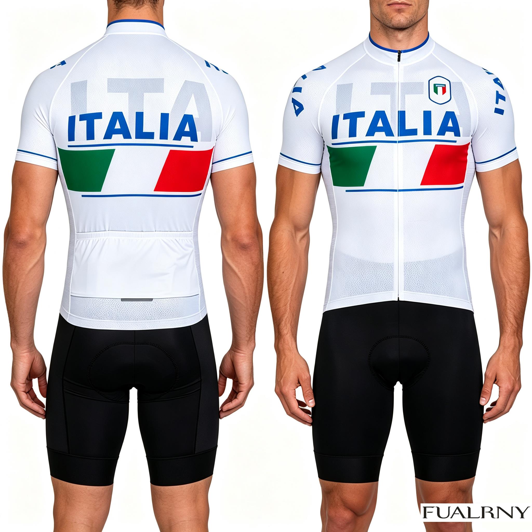 ITALIA Summer Cycling Jersey S - Cycling Commuter Clothing 评论和价格