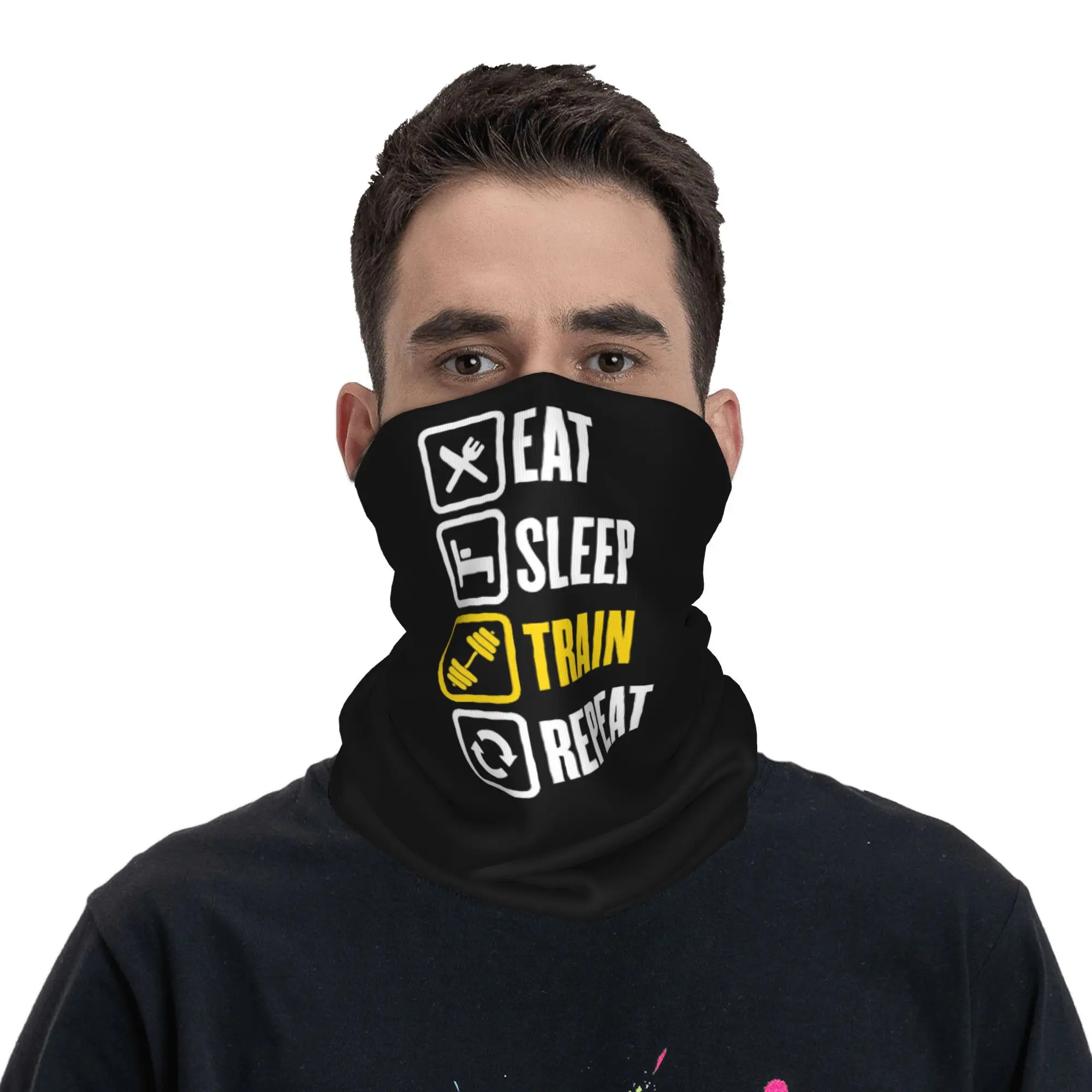 Eat Sleep Train Repeat Gym Mot - Cycling Quote 评论和价格