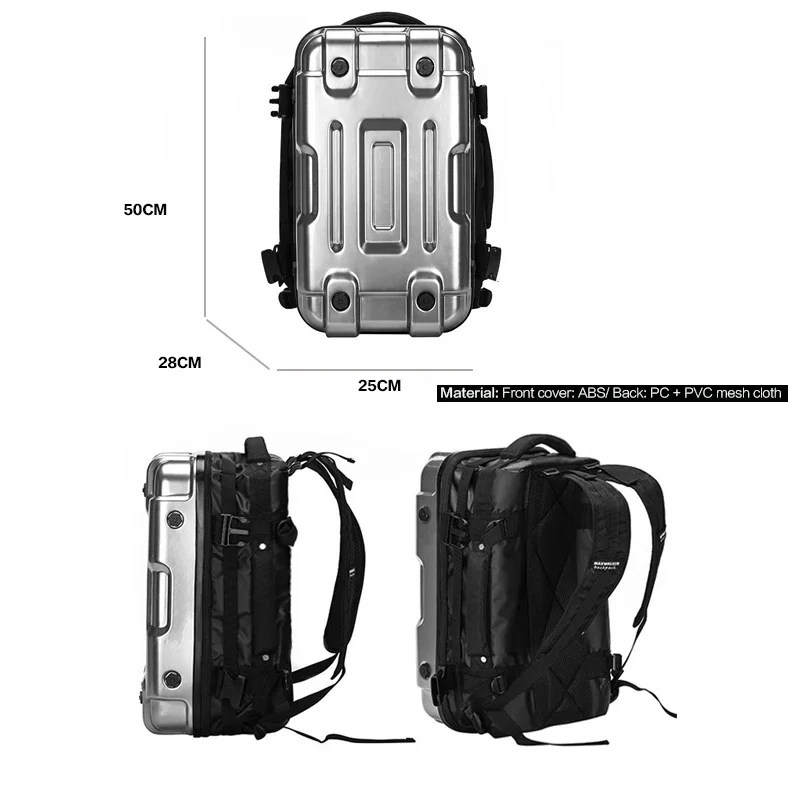 Men Women Hard Shell Water Rep - Cycling Commuter Backpack Laptop 评论和价格