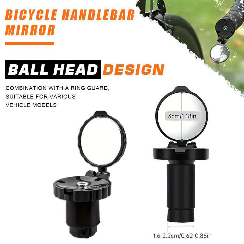 NPY 2026Bicycle Mini Handlebar - Mirror Handlebar Convex 评论和价格