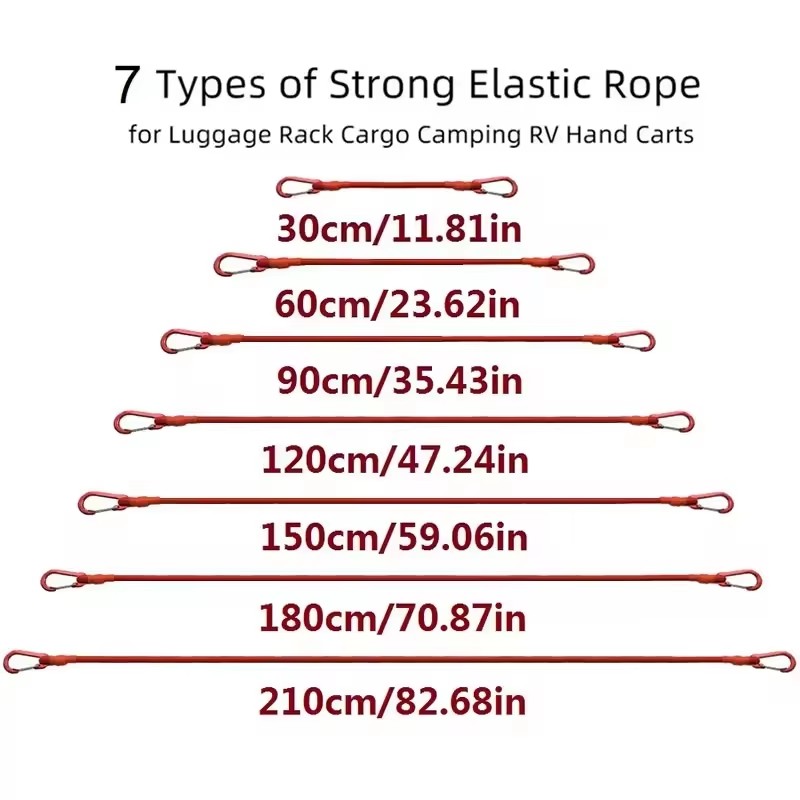 Heavy Duty Elastic Rope Multi  - Cycling Journey 评论和价格