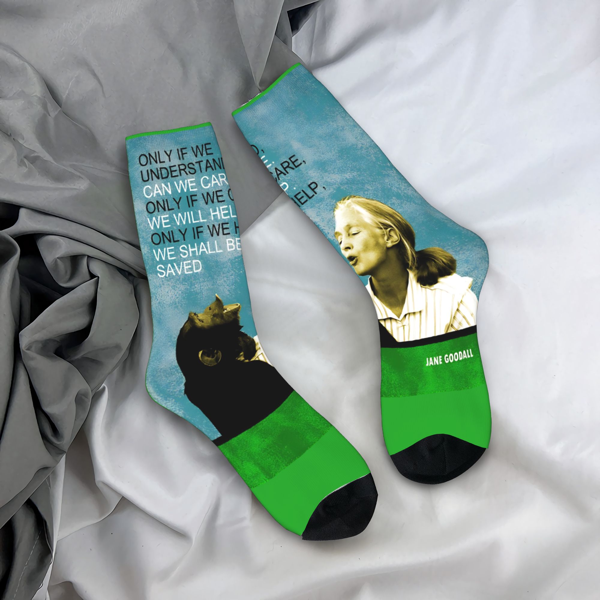 Jane Goodall Quote Biology Pri - Cycling Quote 评论和价格