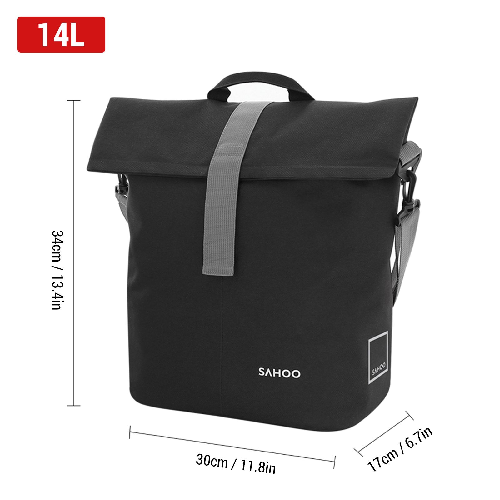 Bike Rear Seat Bag  18L/14L La - Cycling Journey 评论和价格