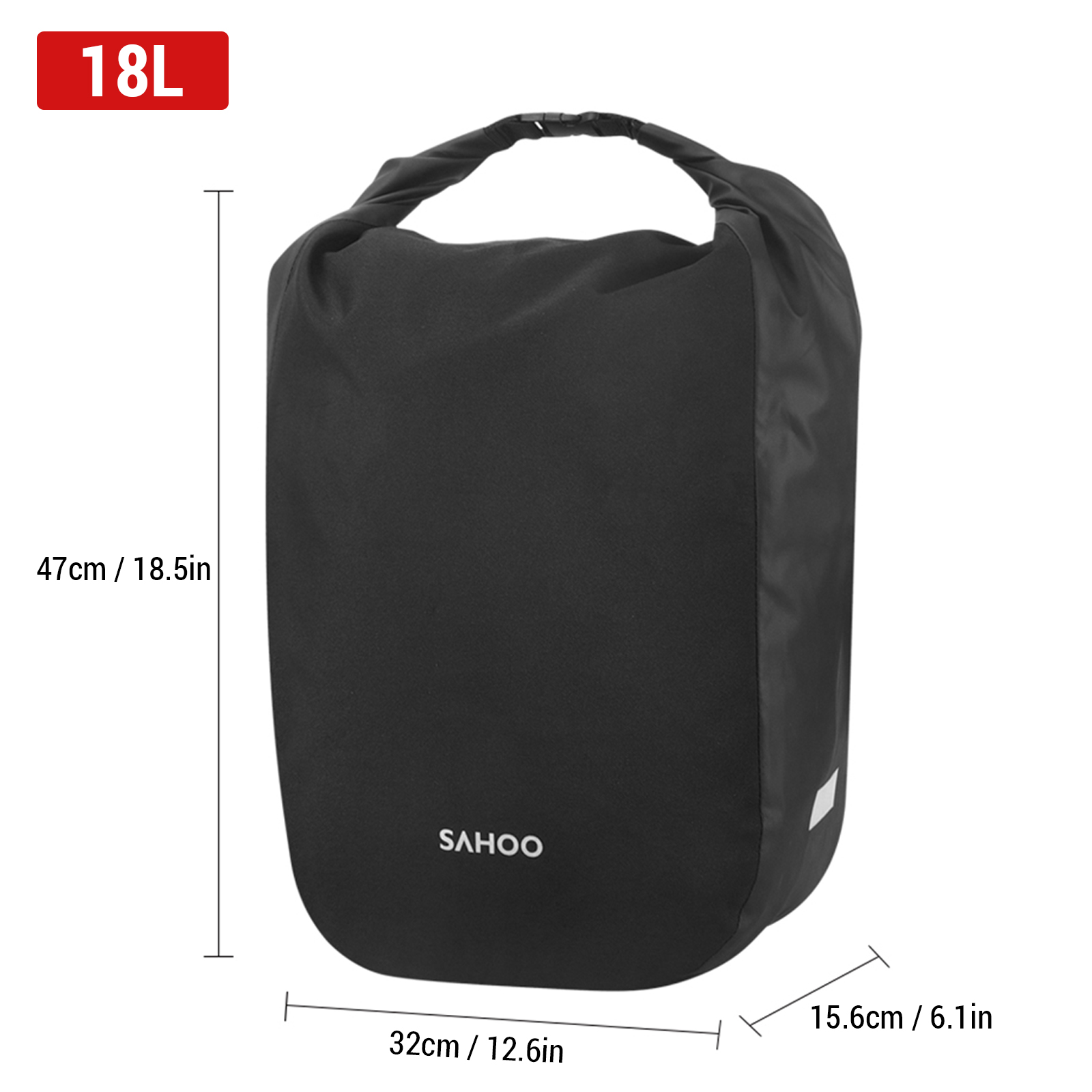 Bike Rear Seat Bag  18L/14L La - Cycling Journey 评论和价格