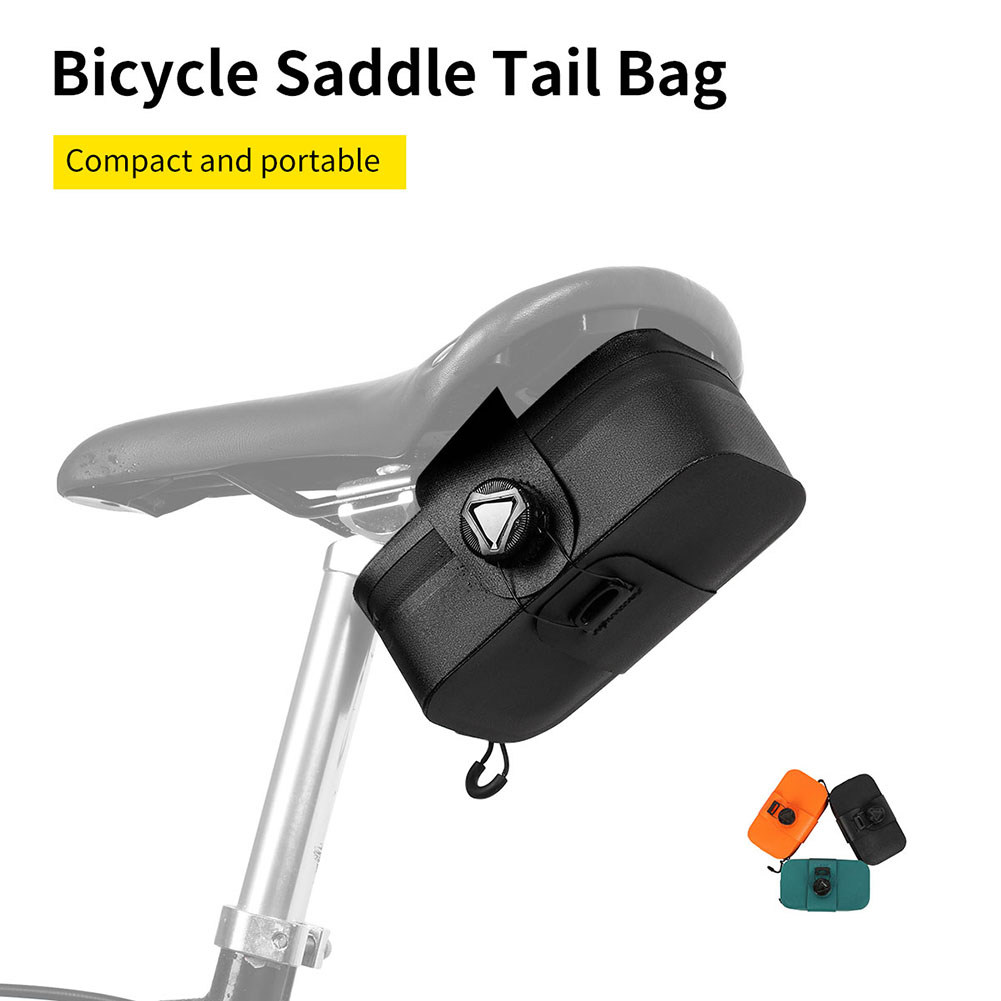 0.5L Portable Bike Tail Bag Wa - Saddle Bag Under Seat 评论和价格