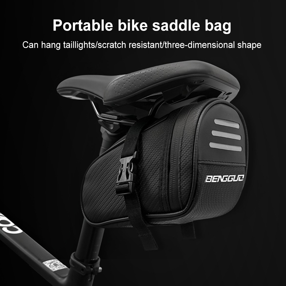 1L Bike Saddle Bag Waterproof  - Saddle Bag Under Seat 评论和价格