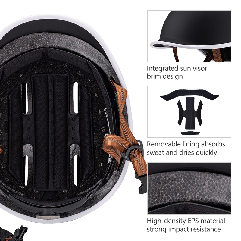 Retro Baseball Cap Style Bike  - Commute Cycling Helmet 评论和价格