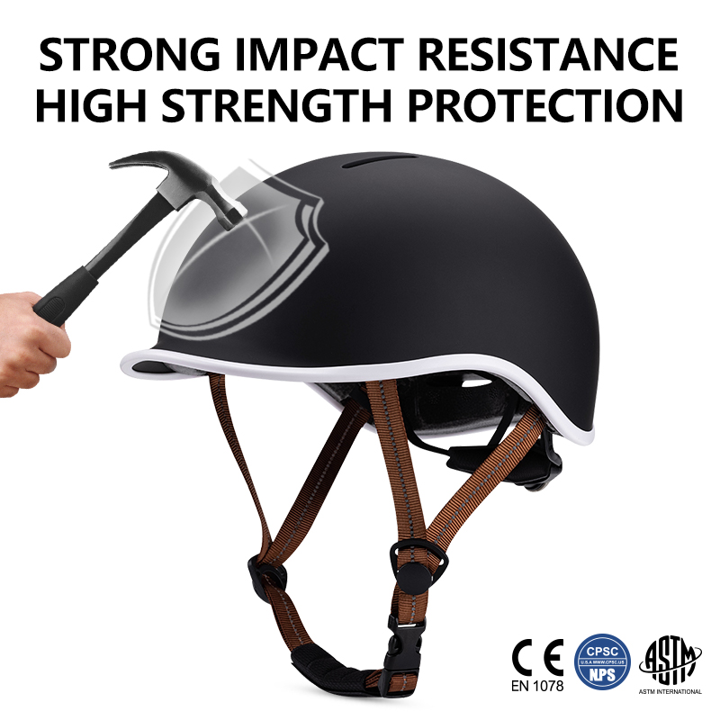 Retro Baseball Cap Style Bike  - Commute Cycling Helmet 评论和价格
